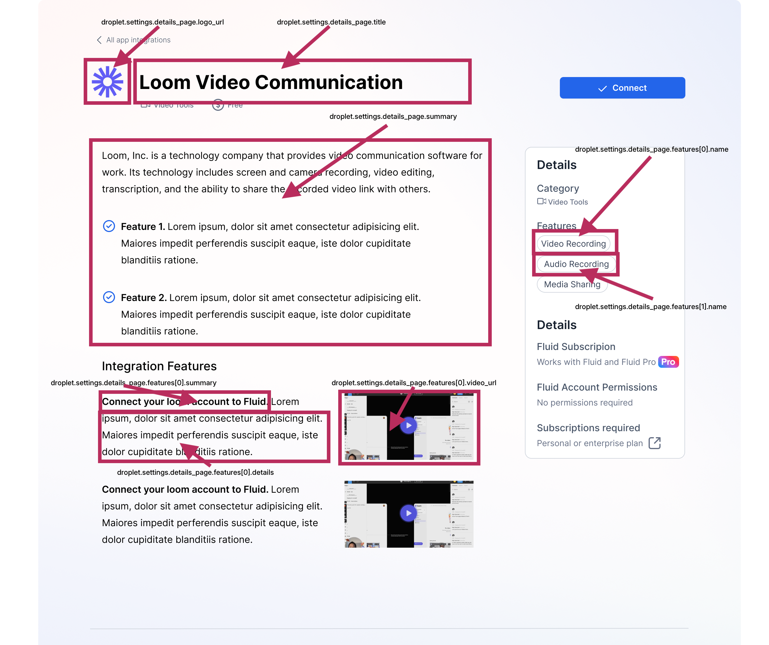 Details Page